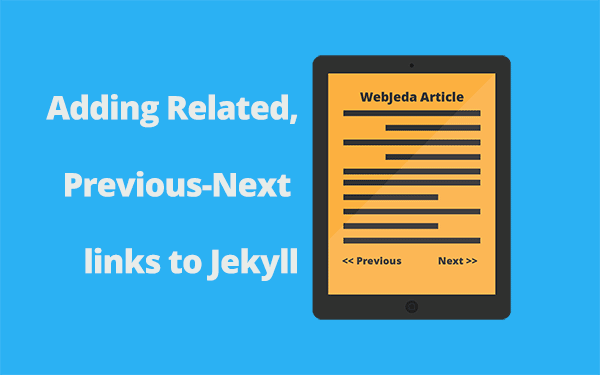 How to Add Related or Previous Next Post Link in Jekyll?