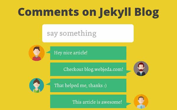 Adding comments to Jekyll blog